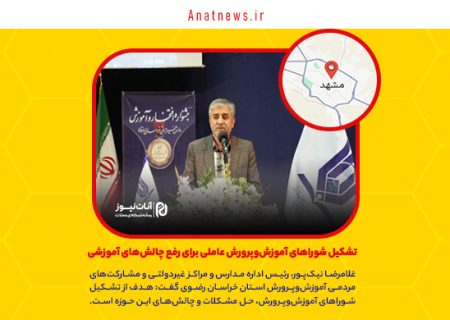 تشکیل شوراهای آموزش‌وپرورش عاملی برای رفع چالش‌های آموزشی