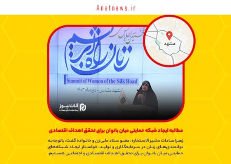 مطالبه ایجاد شبکه حمایتی میان بانوان برای تحقق اهداف اقتصادی
